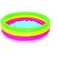 Bestway Pataugeoire gonflable Ø102cm piscine pour enfants