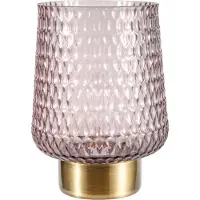 Pauleen Paulmann , lampe de table portable, effet scintillant, design glamour, avec minuterie, fonctionne sur piles, couleur gris