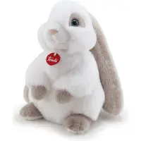Trudi lapin doudou Clemente 27 cm blanc