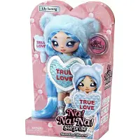 No Brand Na! Na! Na! Surprise - Sweetest Hearts Lily Sarang - Poupée En Tissu Bleu