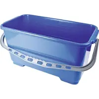 Nölle Seau 22 l plastique bleu pour nettoyages de fenêtre, Ustensiles de nettoyage, Bleu