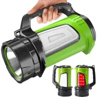 Macleans MCE345 Torche LED 3-en-1, rechargeable, lampe de recherche, fonction de banque d'énergie portable (250 lm)