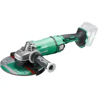 HiKOKI Meuleuse MultiVolt Ø230mm Brushless 36V G3623DAW4Z frein élect., dém. progressif, antiredémarrage, coffret,