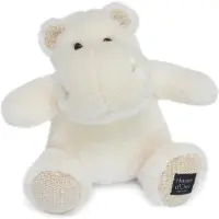Doudou et Compagnie Peluche Hip Chic - Ivoire 25 Cm