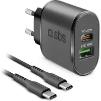 SBS Wall Charger Kit 20W, adapté pour MacBook Neo