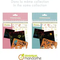 Avenue Mandarine GY146C papeterie Multicolore Pochoir art