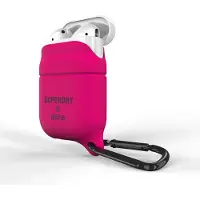 Superdry AirPods Cover Waterproof różowy /pink (Manchon pour casque d'écoute), Étui pour écouteurs + casque, Pink