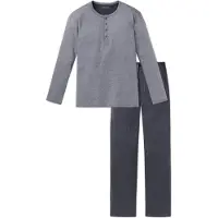 Schiesser Pyjama Schiesser Homme 159630 Anthracite-Taille 62