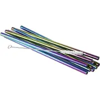 Aps Paille En Acier Inoxydable, Longueur: 215 Mm, Métallique