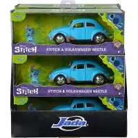 Jada Voiture av. Figure - Disney - Stitch & 1959 VW Beetle - 1:3 - - UneTaille - Voiture