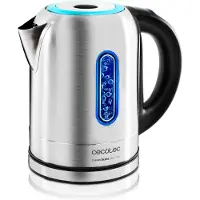 JAP Aquanova - Bouilloire (1,7 litre) avec contrôle de la température - Fonction de maintien au chaud - 40°C pour les aliments pour bébés - Noir
