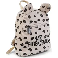 Childhome My First Bag Canvas Leopard sac à dos pour enfant 20x8x24 cm 1 pcs