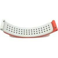 Xiaomi AMAZSTR20OR (20 mm, Silicone), Sangles de montre, Orange, Blanc