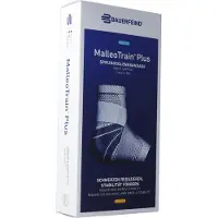 MalleoTrain BAUERFEIND Plus Chevillère active taille 4 droite titane 1 pc(s) Bandage(S)