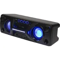 Denver Haut-parleur Bluetooth Denver avec lumière disco et radio FM