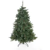 Evergreen Arbre de Noël artificiel Mesa épicéa incl. LED vert 180 cm