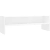 vidaXL Armoire TV Blanc 120x40x40 cm Bois composite