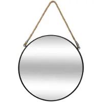 Atmosphera Miroir à suspendre avec cordon - diamètre 55 cm