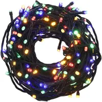 vidaXL Guirlande lumineuse LED avec 150 LED multicolore 15 m PVC