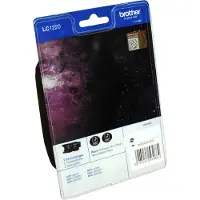 Brother LC1220BK Twin-Pack - Pack de 2