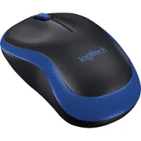 Logitech M185 (Sans fil), Souris, Bleu