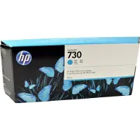 HP 730 (P2V68A) - Cyan - Cartouche d'encre - Grande capacité