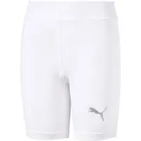 Puma Pantalon de sport noir / blanc