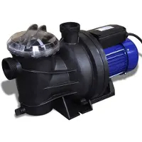vidaXL Pompe de piscine Pompe de circulation Pompe électronique bleue 1200W