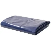 vidaXL Bâche de protection 650 g/m² 4x6 m bleu