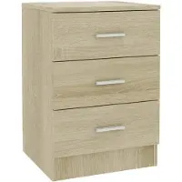 vidaXL Table de chevet Chêne Sonoma 38x35x56 cm Bois d'ingénierie