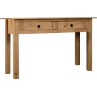 vidaXL Table console 110x40x72 cm Pin solide Gamme Panama