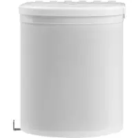 vidaXL Poubelle de cuisine encastrable plastique 12 L
