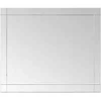vidaXL Miroir mural 80x60 cm Verre