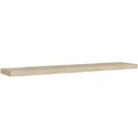 vidaXL Étagère flottante murale chêne 120x23,5x3,8 cm MDF