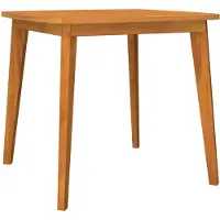 vidaXL Table de jardin 85x85x75 cm bois massif acacia