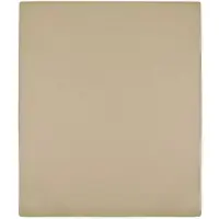 vidaXL Draps-housses Jersey 2 pcs Taupe 100x200 cm Coton