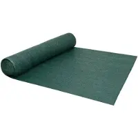 vidaXL Panneau de clôture vert 1,8x50 m HDPE 195 g/m