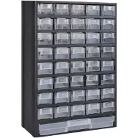 vidaXL Armoire à outils avec 41 tiroirs Plastique
