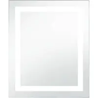 vidaXL Miroir de salle de bain LED avec capteur tactile 60x80 cm