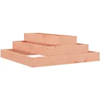 vidaXL Jardinière 80x80x27 cm Bois de douglas massif