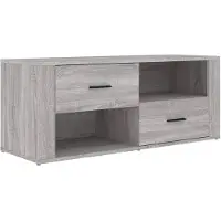 vidaXL Armoire TV Gris Sonoma 100x35x40 cm Bois composite