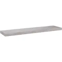 vidaXL Étagère murale flottante Gris béton 90x23,5x3,8 cm MDF