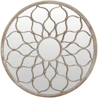 vidaXL Miroir Sable 60x3 cm Fer pour utilisation à l'intérieur