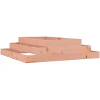 vidaXL Jardinière 110x110x27 cm Bois de douglas massif