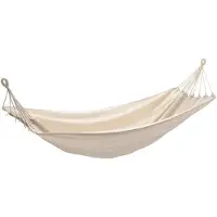 vidaXL Hamac 260x150 cm Crème