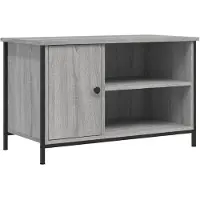 vidaXL Armoire TV Gris Sonoma 80x40x50 cm Bois composite