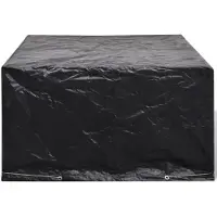 vidaXL Housse de salon de jardin Résine tressée 8 œillets 172x113cm