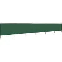 vidaXL toile coupe-vent 6 panneaux 800x80 cm Vert