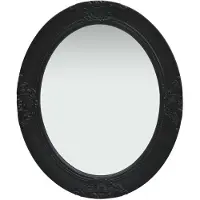 vidaXL Miroir mural style baroque 50x60 cm noir
