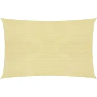 vidaXL Store 160 g/m² Beige 2,5x3 m HDPE
